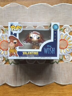 Funko Pop! Disney Wish Valentino Vinyl Figure - Brown & Yellow #1394